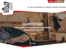 Tablet Screenshot of handshakeproject.com
